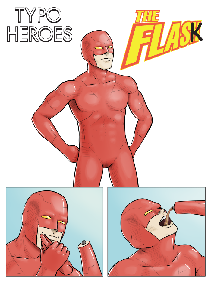 Typo Heroes - The Flask